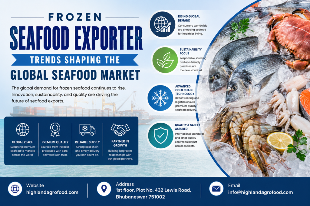 frozen seafood exporter